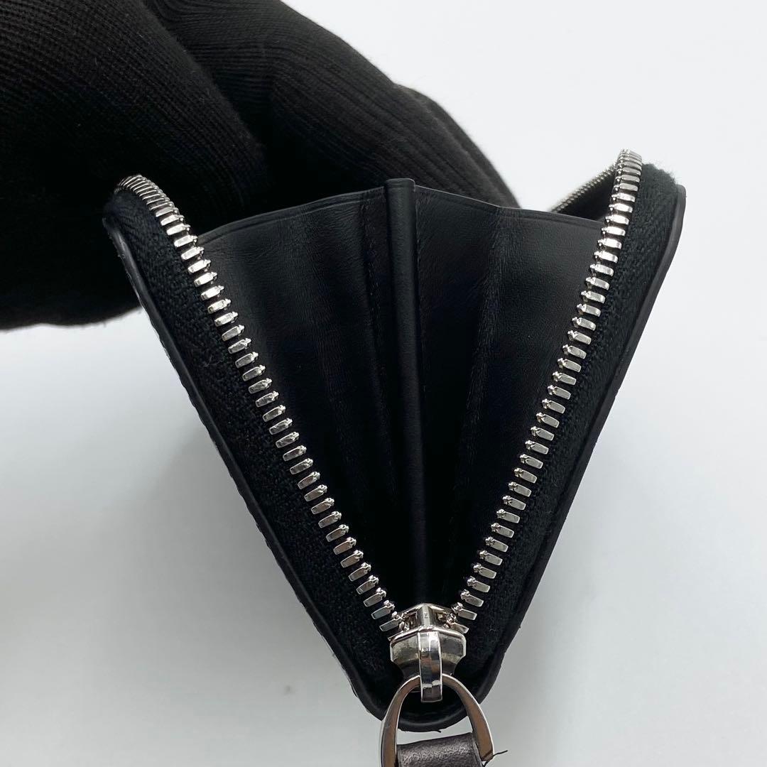 極美品　ベルルッティ　ワパ　ケース　カリグラフィー　レザー　ブラック