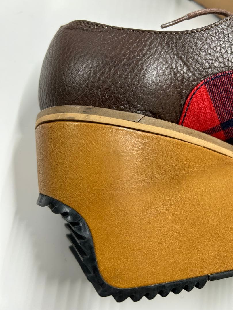 レア　Vivienne Westwood ロッキンホース　 チェック シューズ