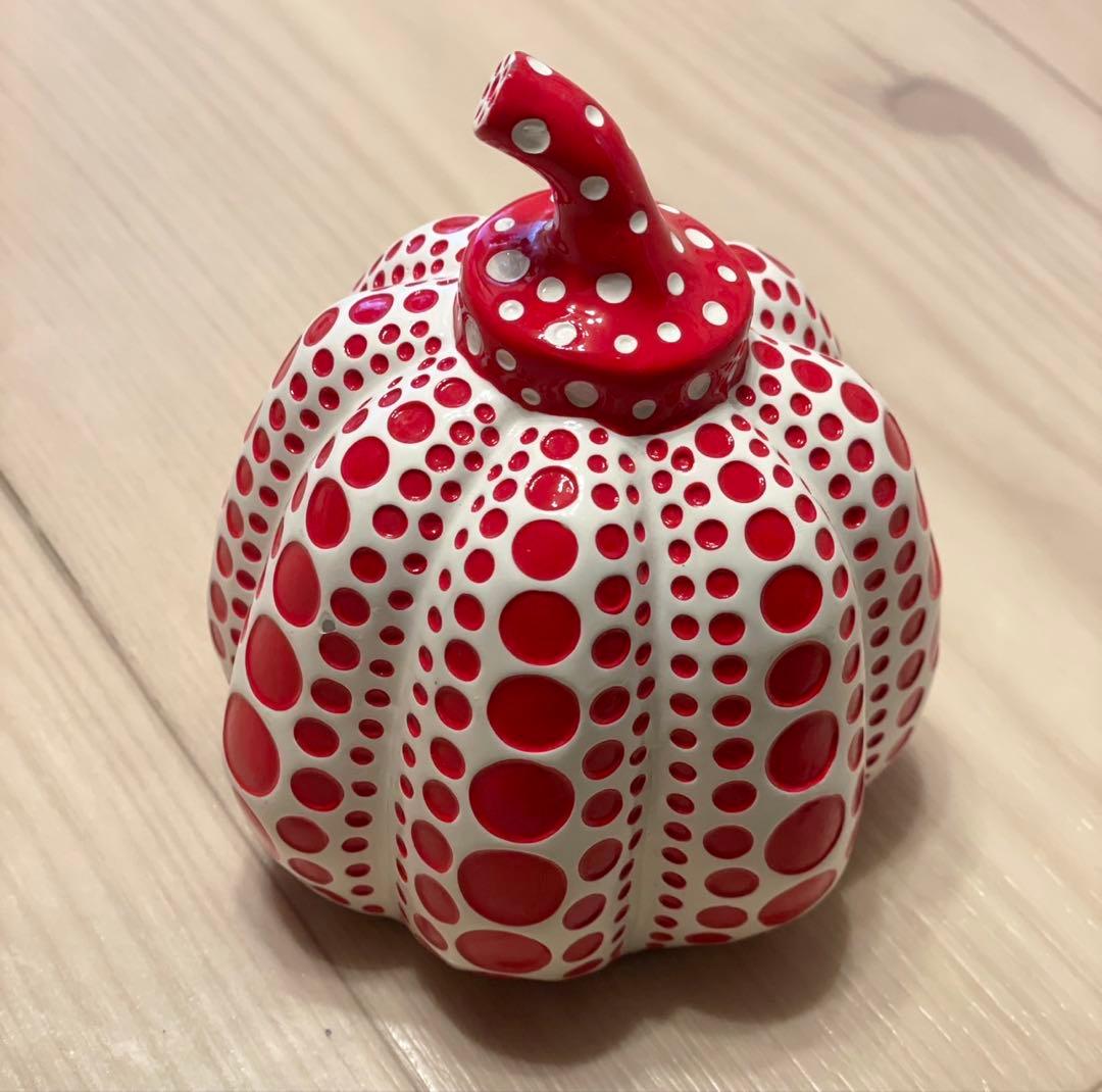 【美品】草間彌生 パンプキン オブジェ（赤）