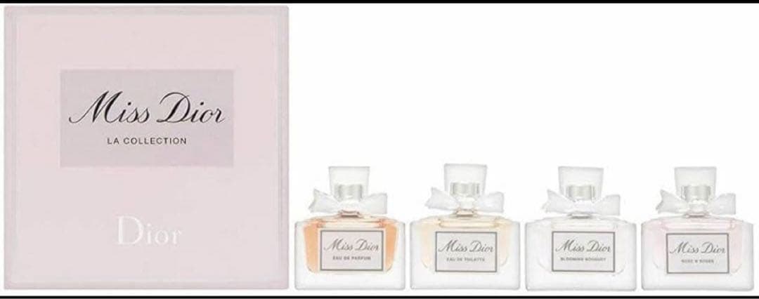 Miss Dior La Collection ミニチュアコレクシ5ml x 4
