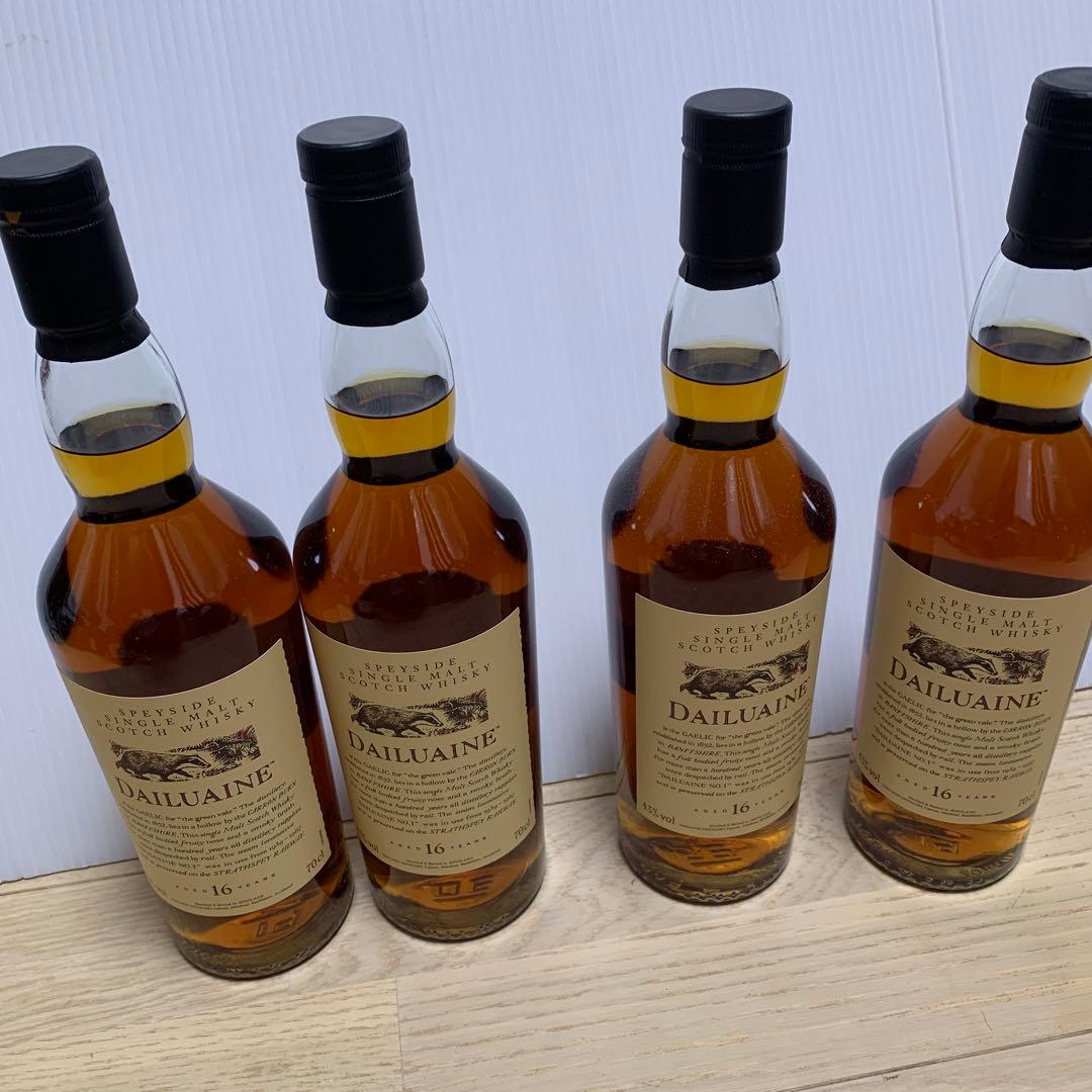 ダルユーイン16年ウイスキー 4本セット