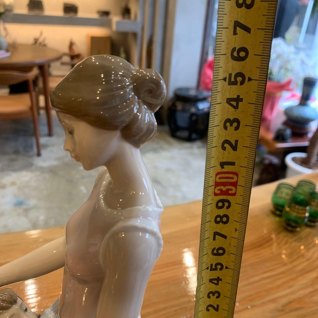 【南】リヤドロ　大好きなママ　置物　人形