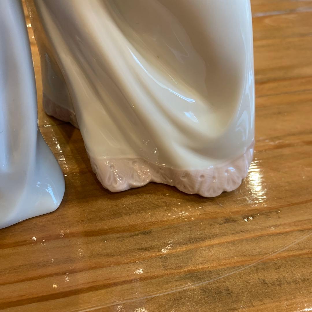 【南】リヤドロ　大好きなママ　置物　人形