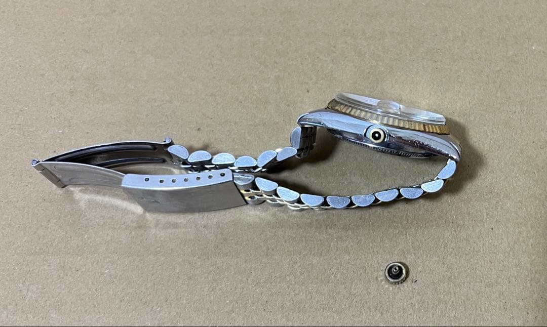 自動巻き 腕時計 ゴールド/シルバー