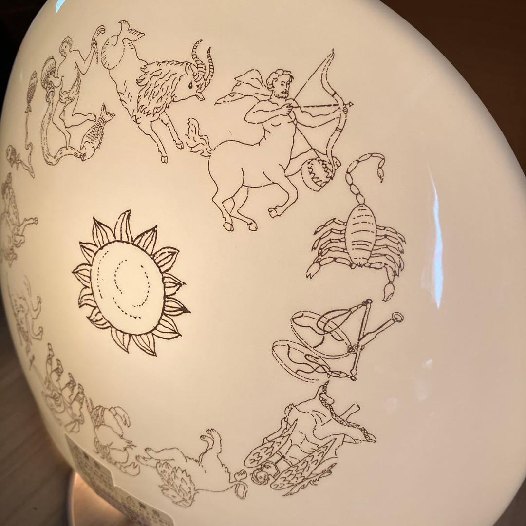 NARUMI インテリアランプ　乙女座　陶器