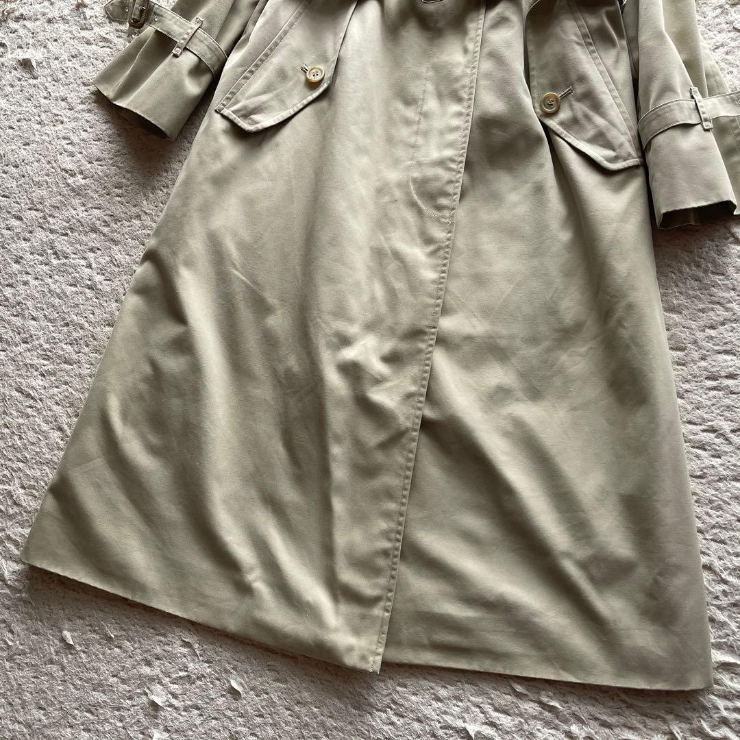 バーバリー トレンチコート ライナー ノバチェック ベルト ロング丈 S相当