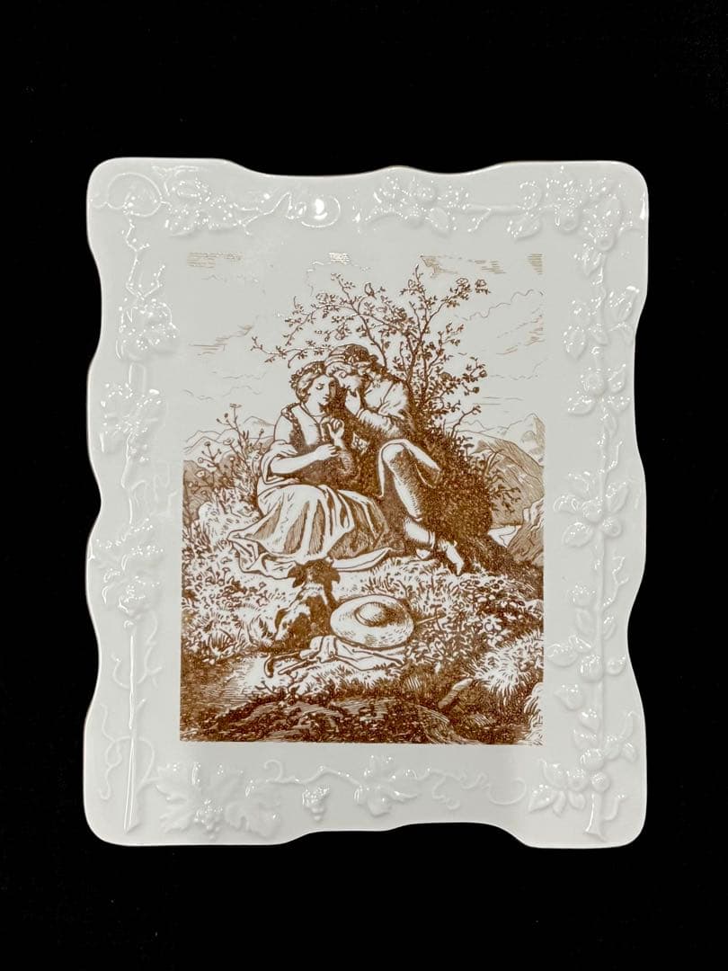 Meissen マイセン /※限定品 ルートヴィヒ・リヒター　レリーフ　陶板