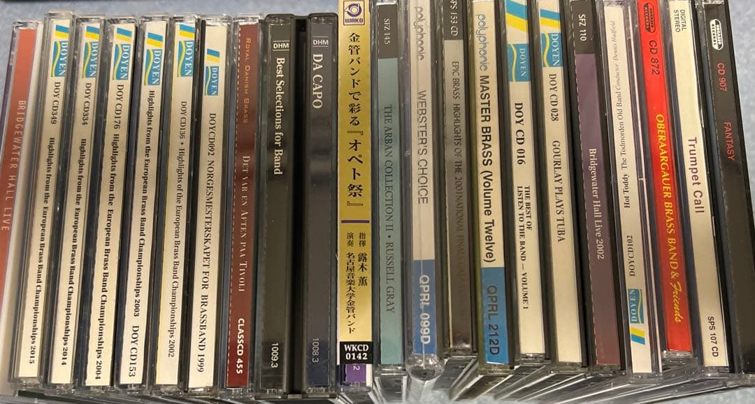 3/19まで3000円引き　値下げ　金管バンド関連CD 21枚セット