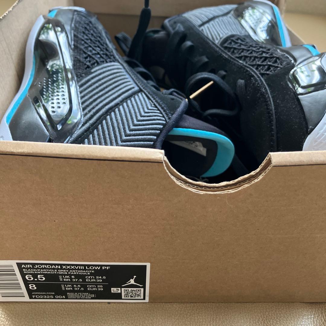 【未着用】 NIKE エア ジョーダン 38 LOW PF 24.5cm タグ付