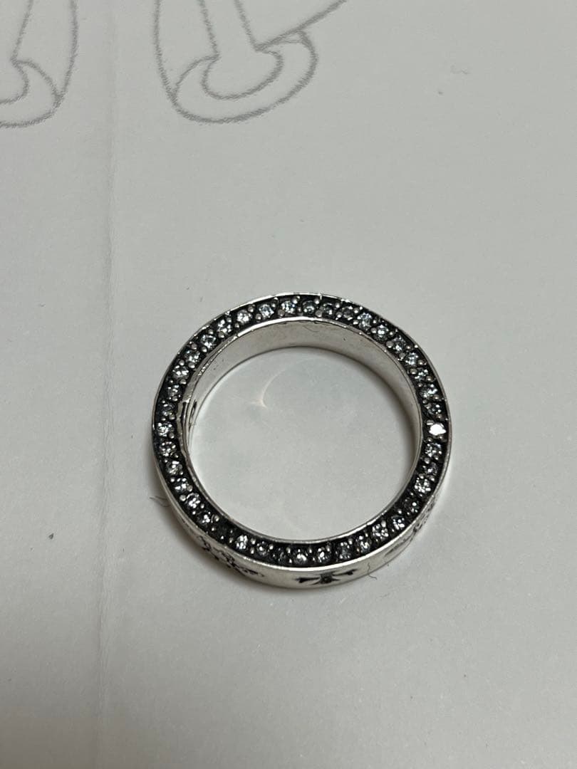 クロムハーツ　スペーサーリング　ハリスティーター　インボイスコピー　17号