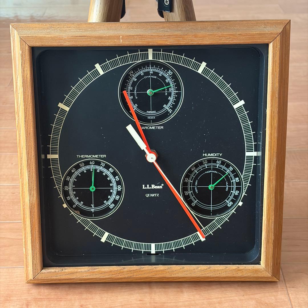 訳あり エルエルビーン サンビーム ウェザーステーション L.L.Bean