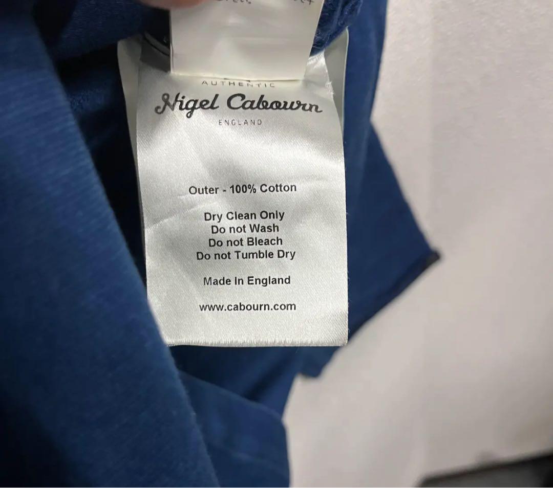 NIGEL CABOURN/WASHED CAMERAMAN JKT/インディゴ