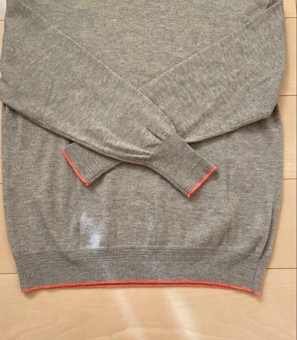 北欧暮らしの道具店 ときめきを、ひとさじ」差し色ラインのハイネックニット