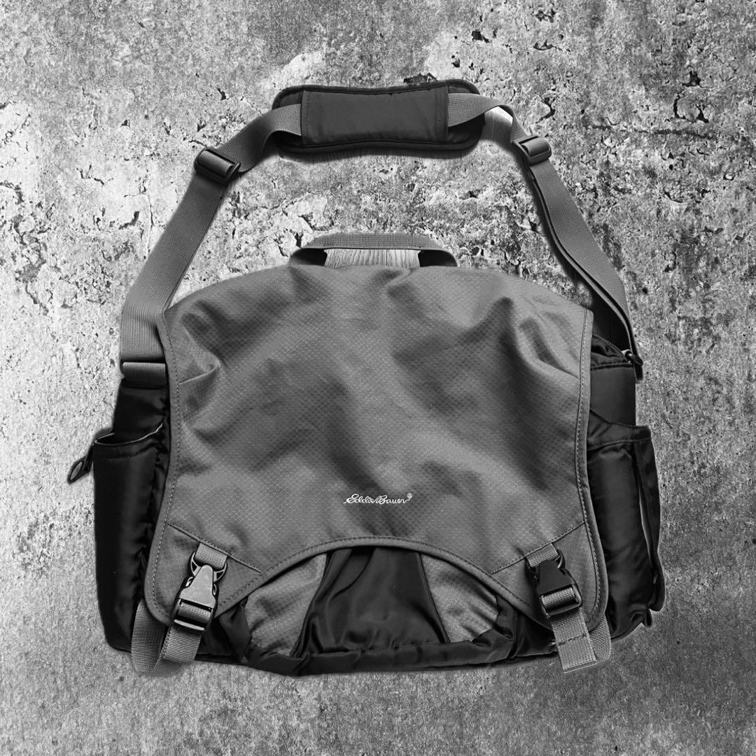 90s Eddie Bauer エディーバウアー　テック　メッセンジャー　バッグ