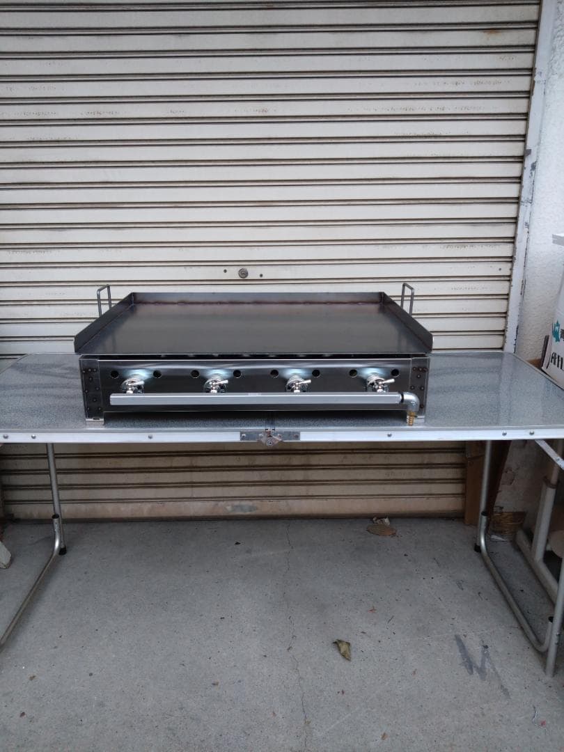 ６ミリ鉄板焼き機 屋台 出店 幅750 厨房焼物器 模擬店 道の駅 文化学園祭り