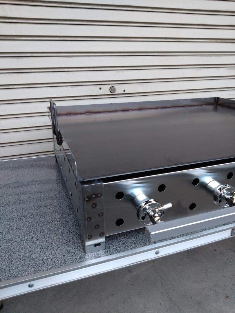 ６ミリ鉄板焼き機 屋台 出店 幅750 厨房焼物器 模擬店 道の駅 文化学園祭り