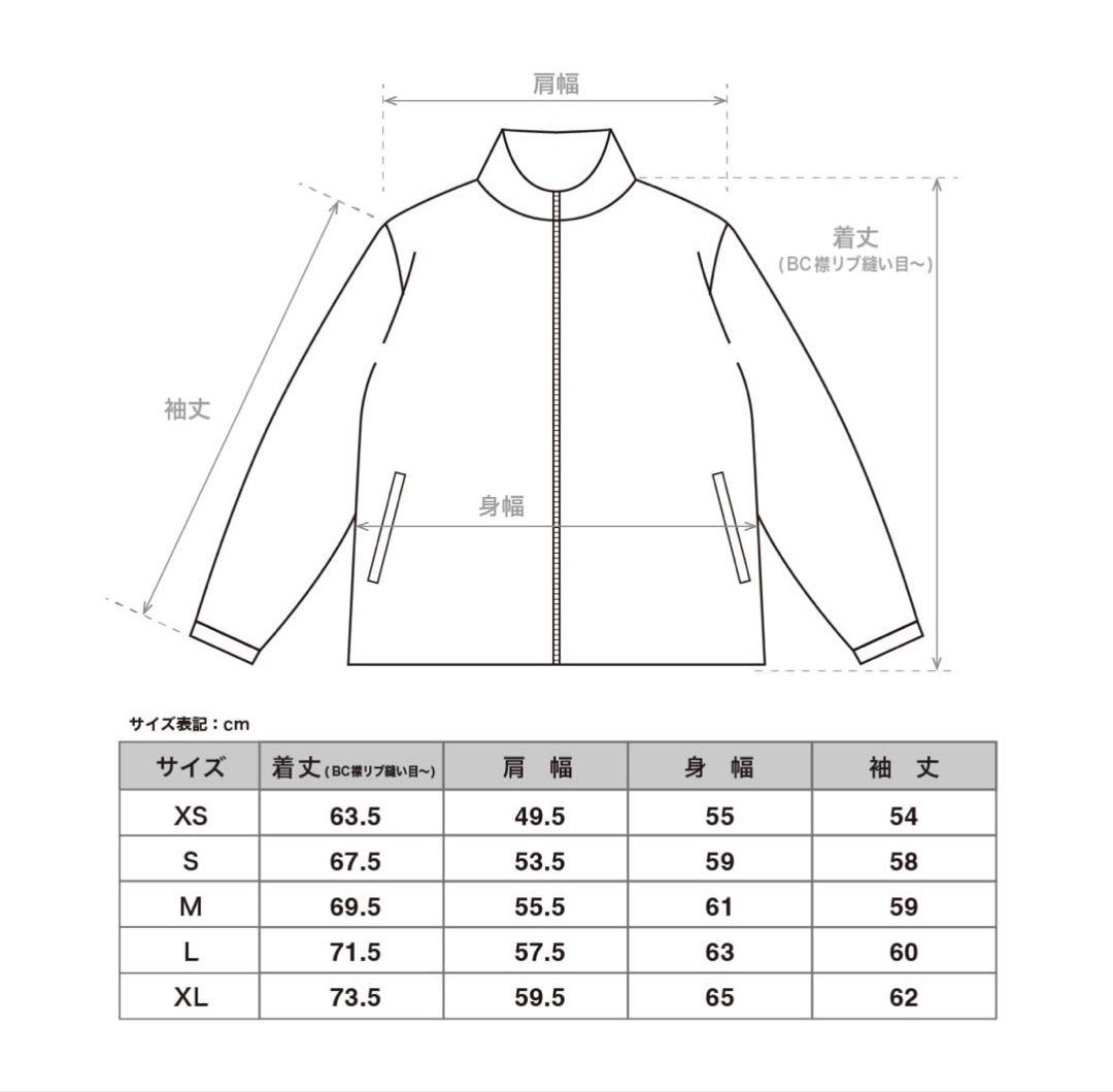 NO GOLF WINDBREAKER JACKET Lサイズ