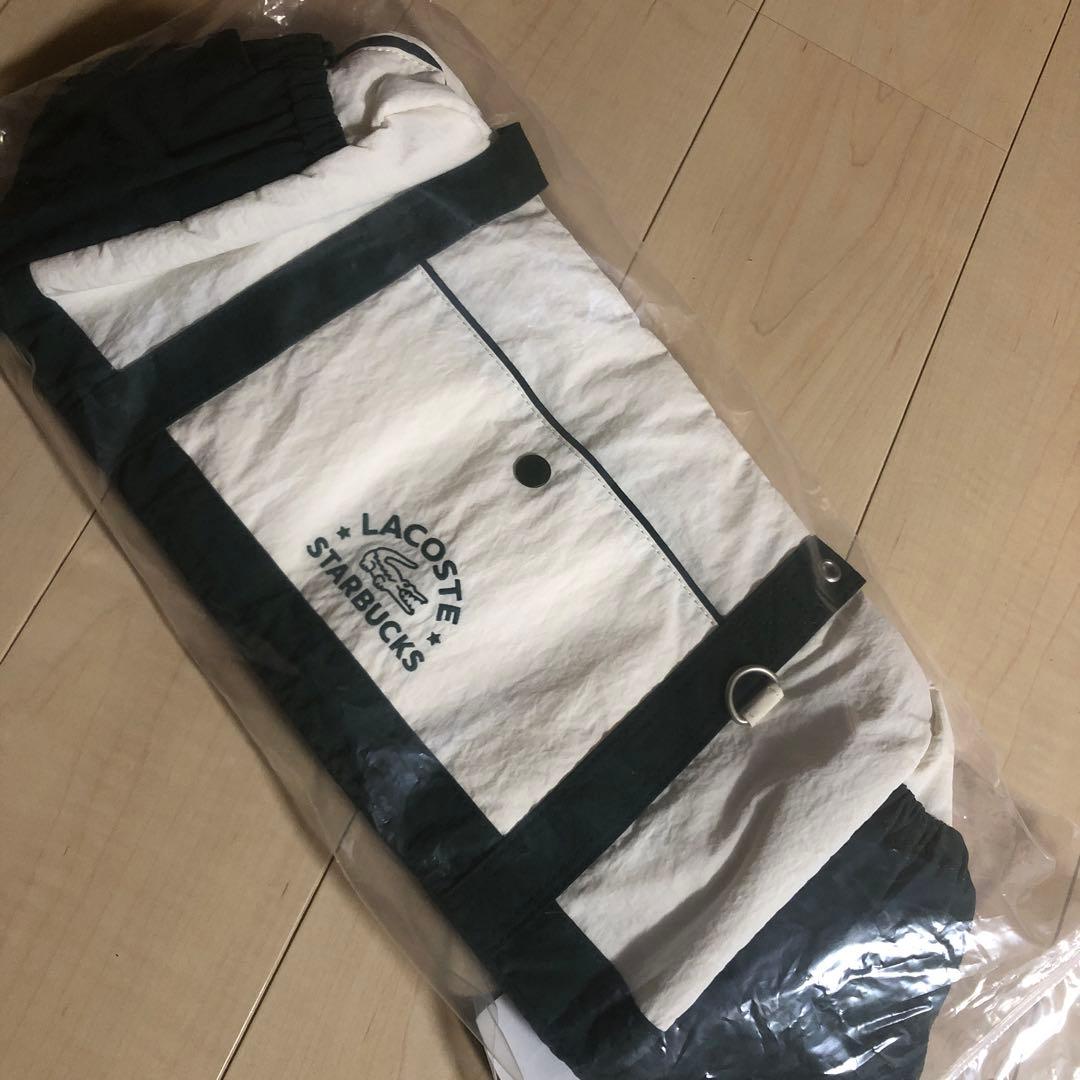 最安値！LACOSTE × STARBUCKS ショルダーバッグ