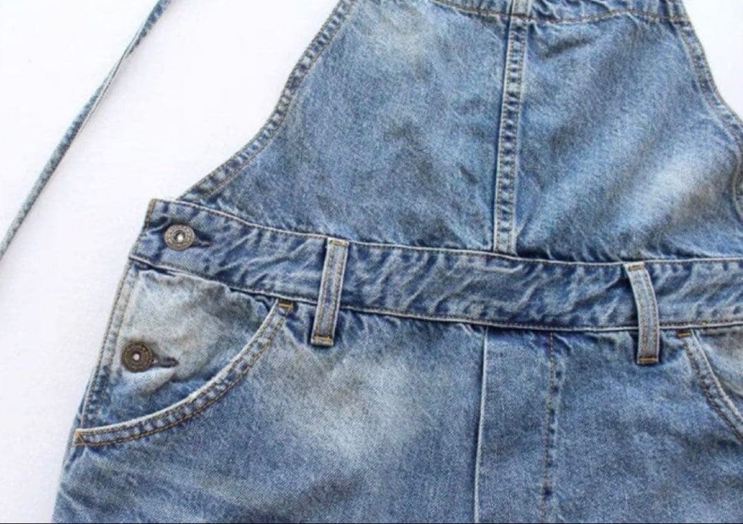 かえ　翌日発送　サロペット　38サイズ