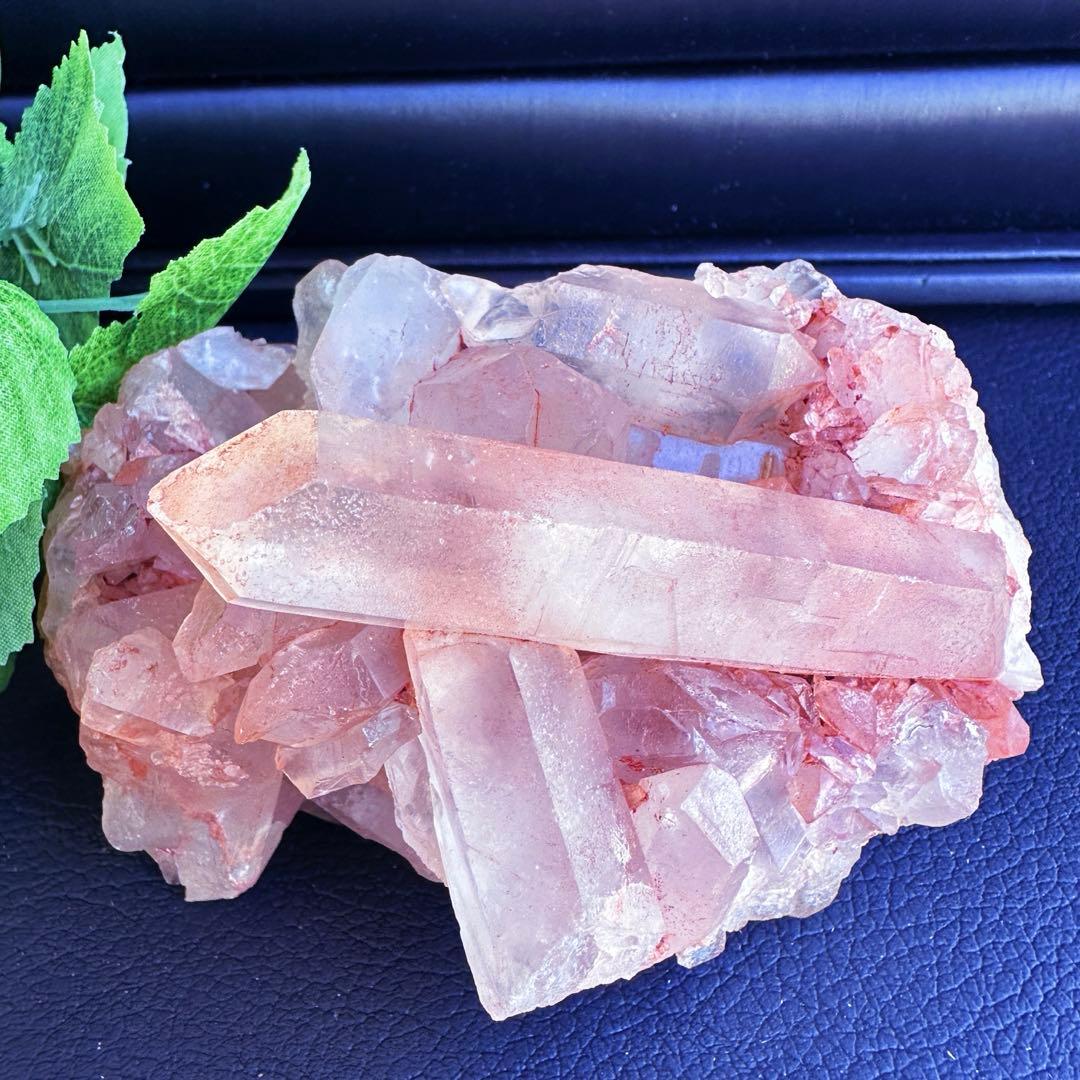 爆レア❗️浄化❗️超綺麗♡超強いパワー ピンク ヒマラヤ クラスター天然石A1442