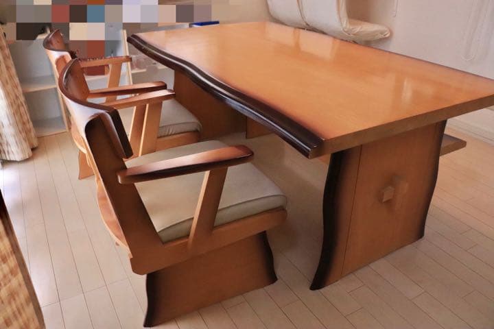 【テーブルのみ】ダイニングテーブル　4人掛け