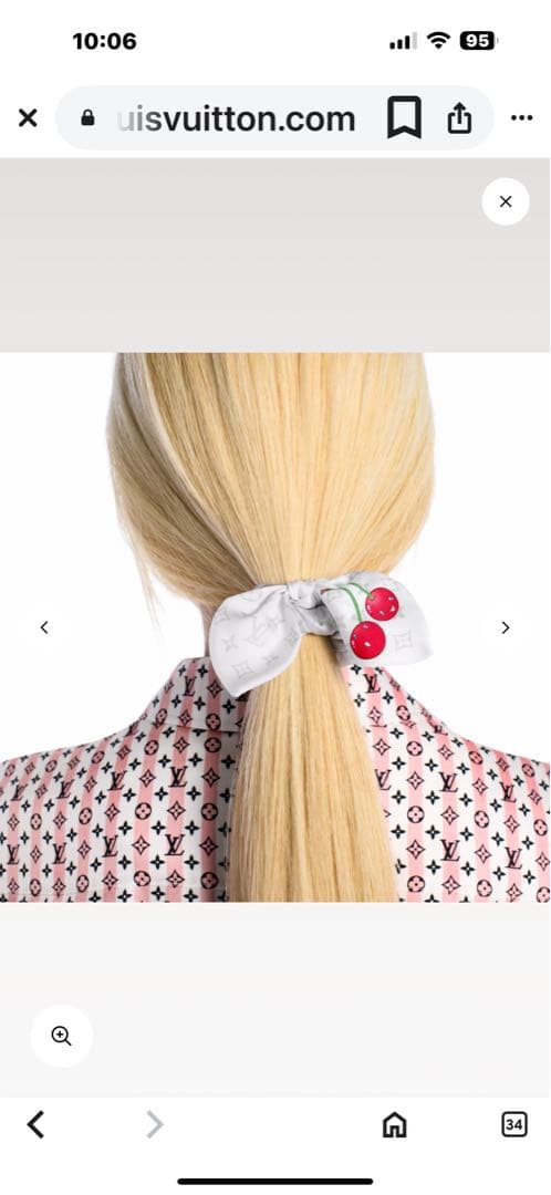 LOUIS VUITTON 村上隆 ヘアゴム・シュシュ