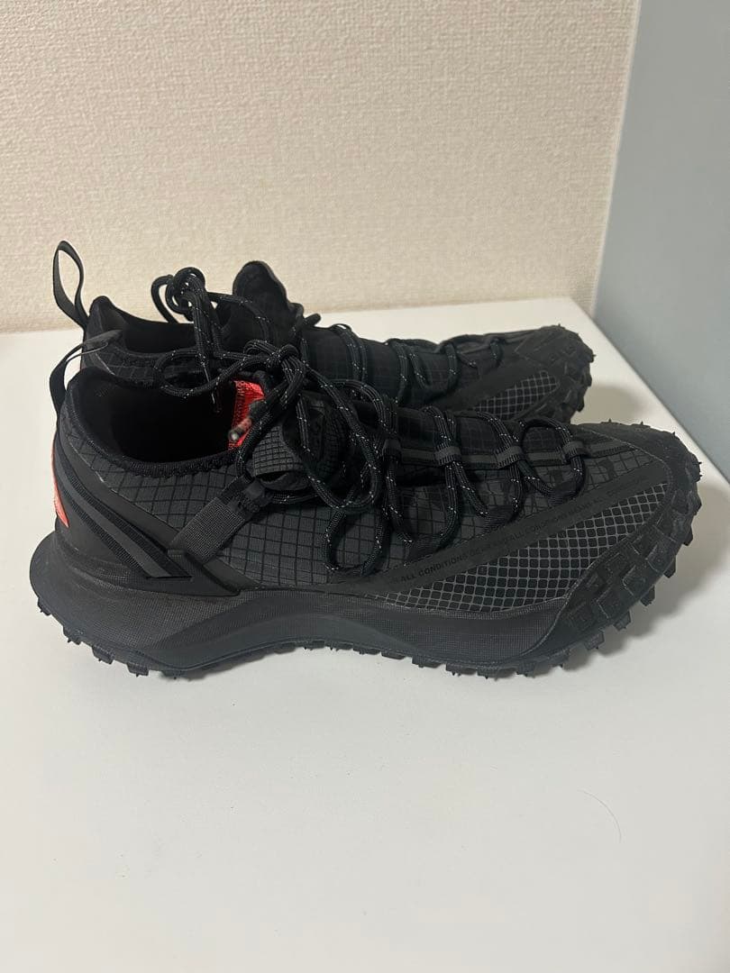 【極美品】ナイキ ACG マウンテン フライ LOW スニーカー ブラック