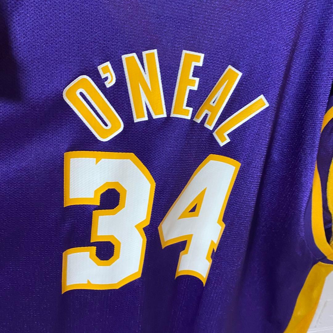 【デッドストック品】NBA レイカーズ　シャキールオニール　レプリカユニフォーム