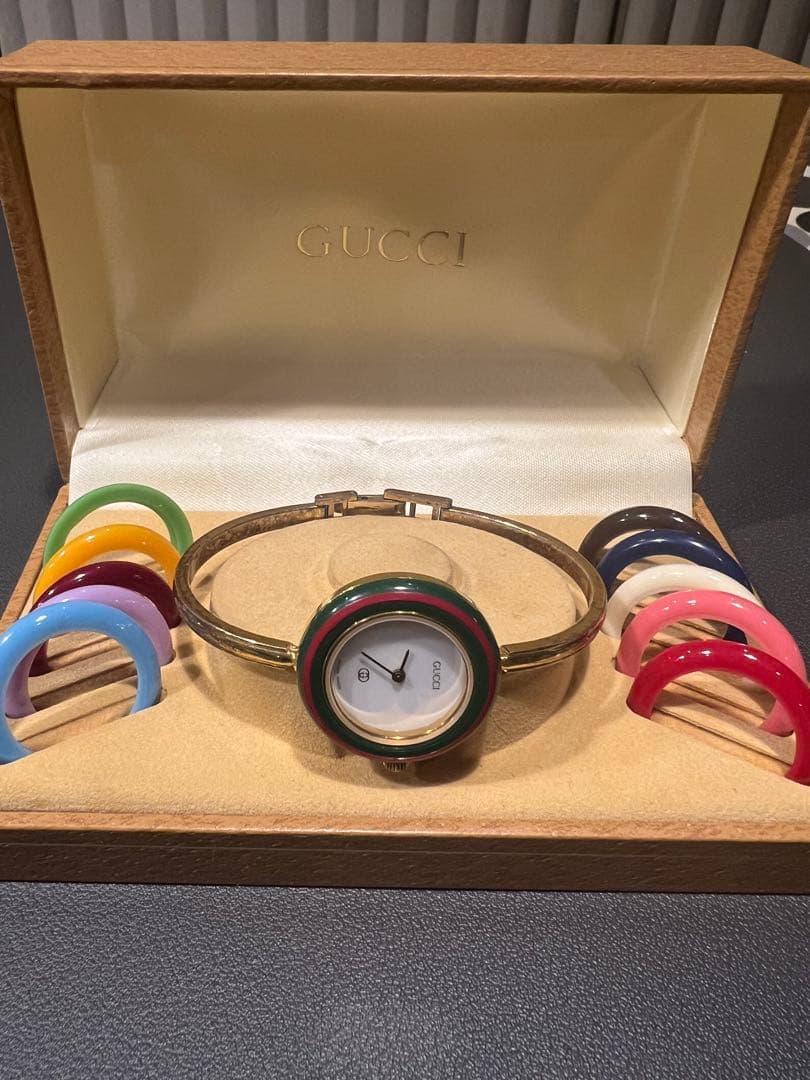 グッチGUCCI チェンジベゼル腕時計