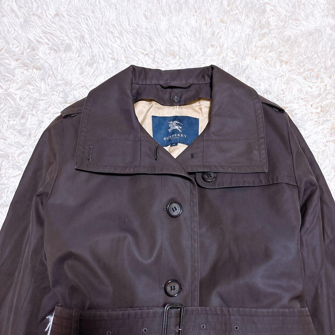 BURBERRYLONDON ステンカラーコート ノバチェック ライナー ベルト