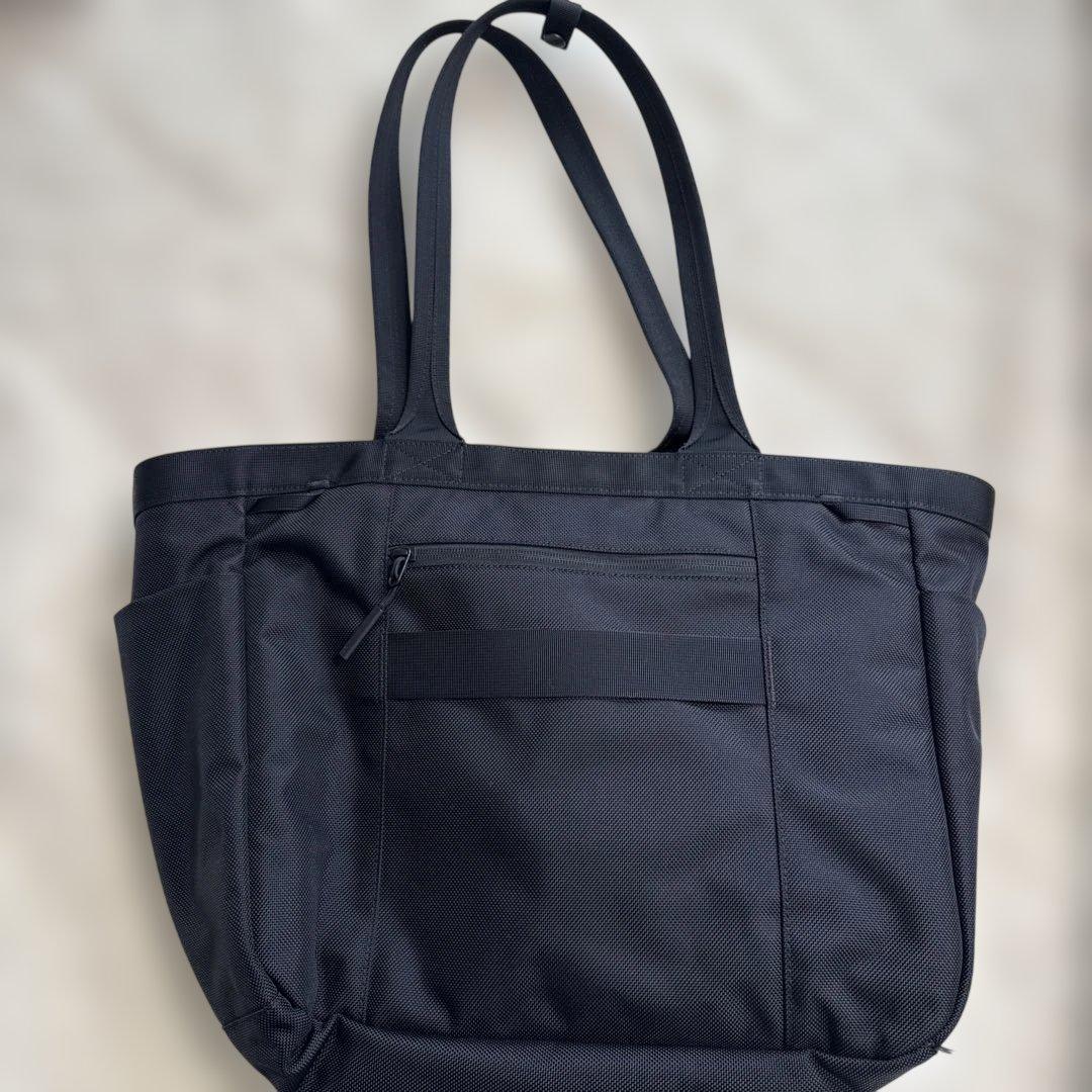 Aer ブラック シティトートバッグ