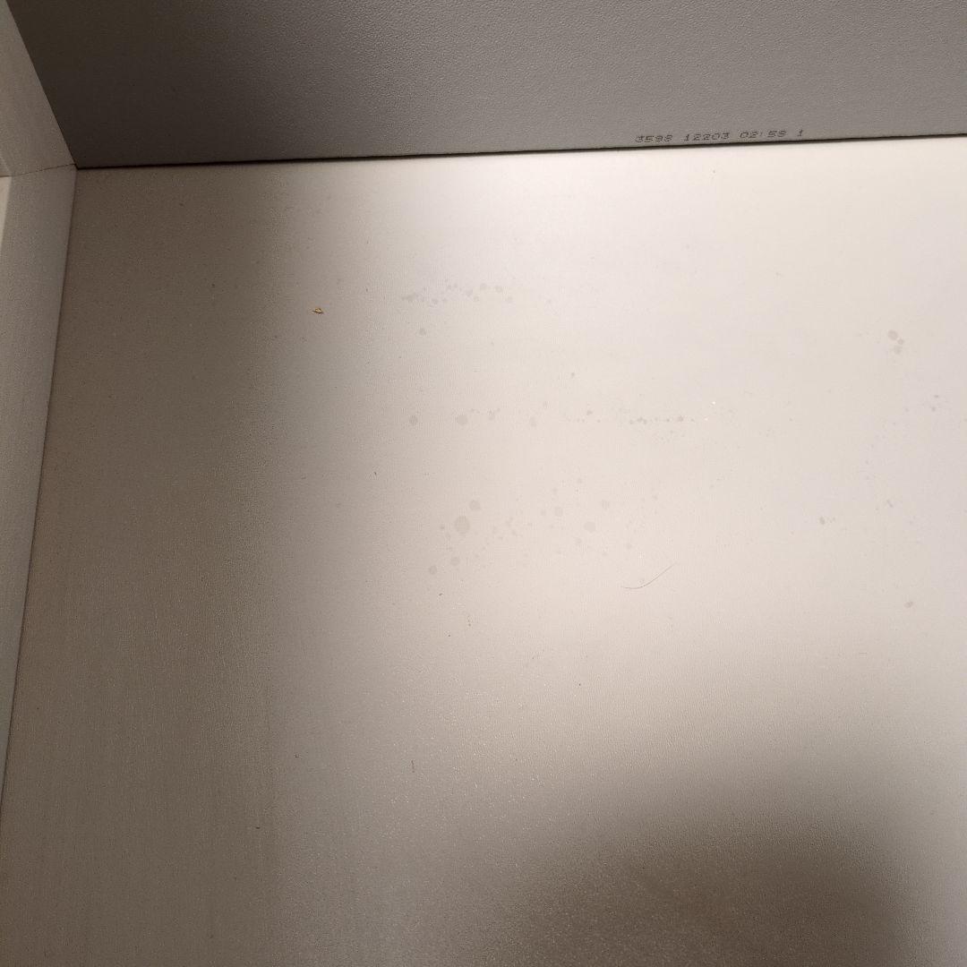 姫　　ホワイト 木製 3段チェスト