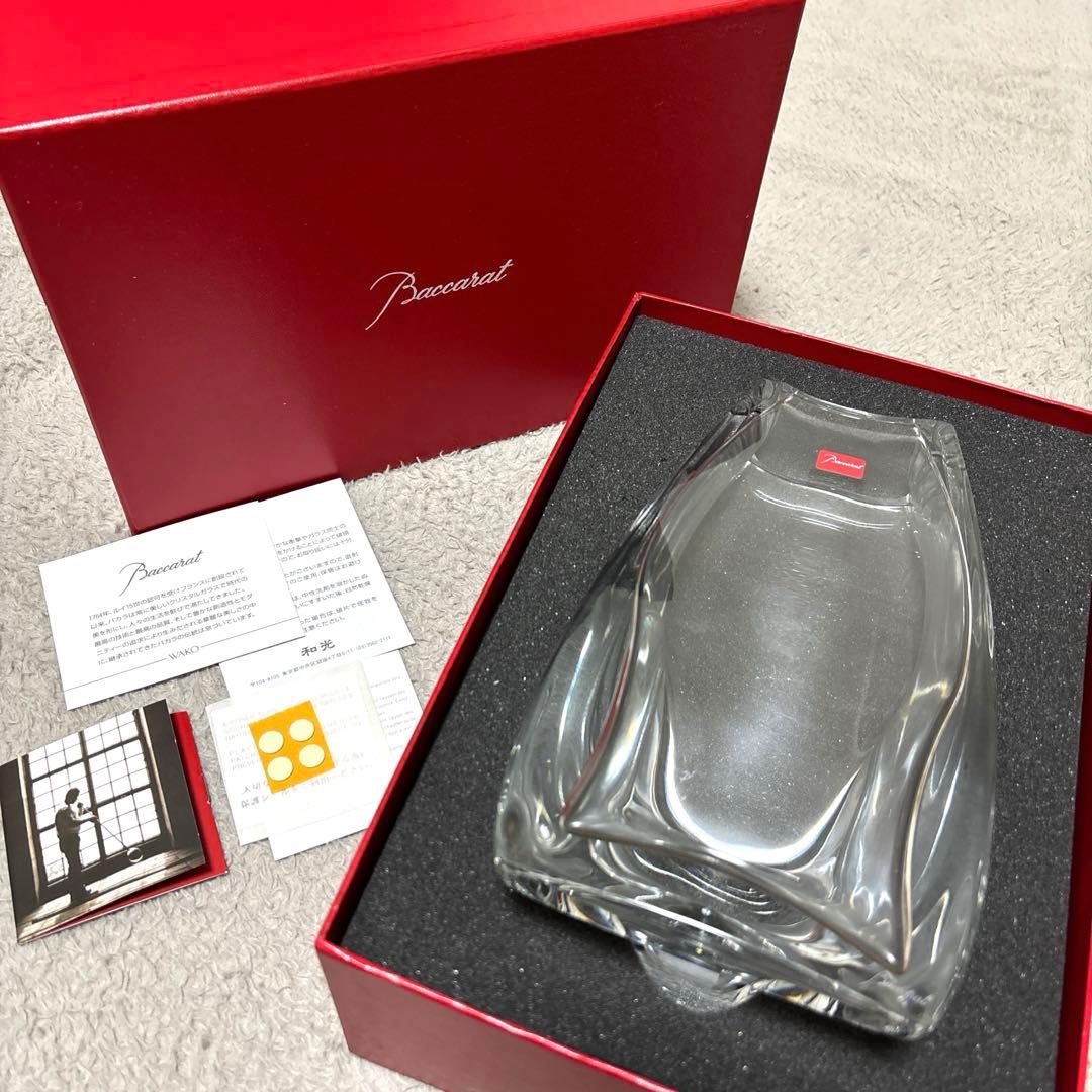 Baccarat バカラ　マサイ　花瓶　フラワーベース　付属品完備