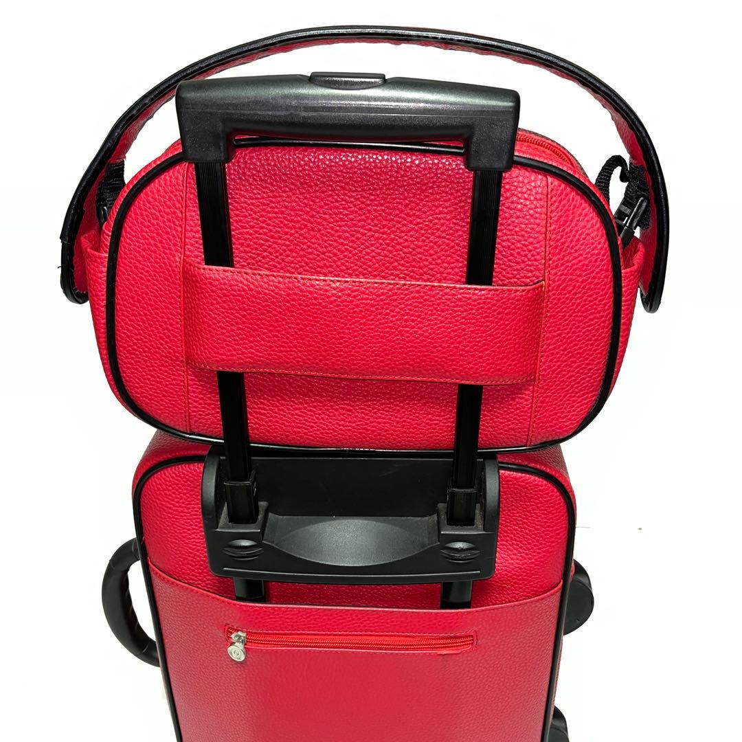 ★MONTBLANC モンブラン★シボレザー　キャリーケース★サブバッグ付き★