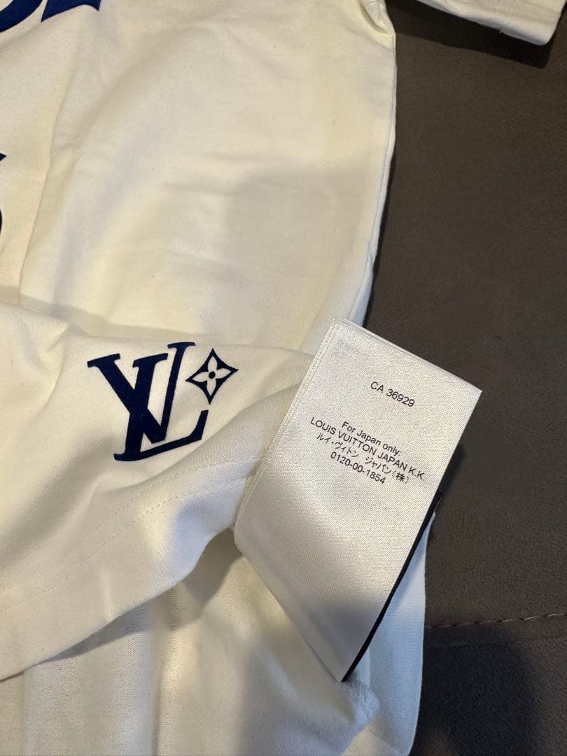 25SS！未使用タグ付き［ルイヴィトン］グラフィック　コットン Tシャツ　LV