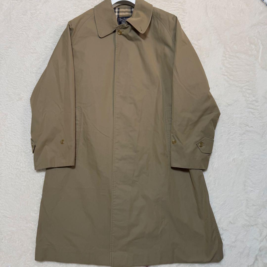 【超希少】バーバリー 一枚袖 コットン100% ステンカラーコート スペシャル