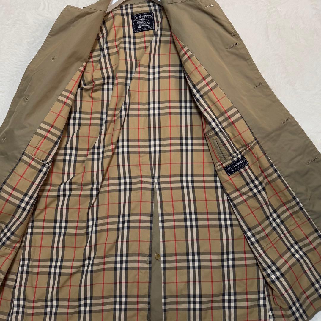 【超希少】バーバリー 一枚袖 コットン100% ステンカラーコート スペシャル