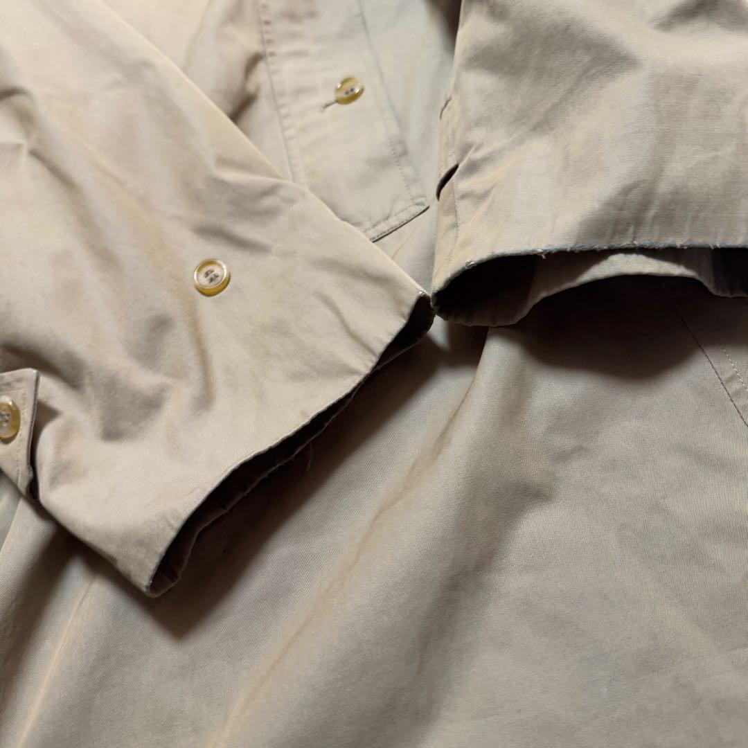 【超希少】バーバリー 一枚袖 コットン100% ステンカラーコート スペシャル