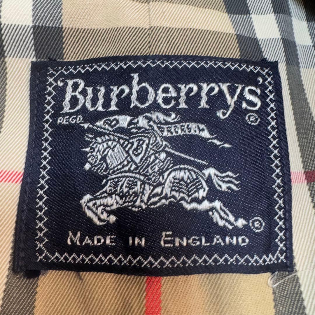 【超希少】バーバリー 一枚袖 コットン100% ステンカラーコート スペシャル