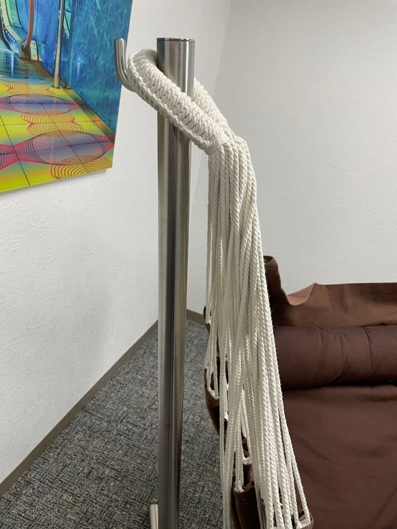 KOMFORTA コンフォルタ 自立式ハンモックファブリック ブラウン