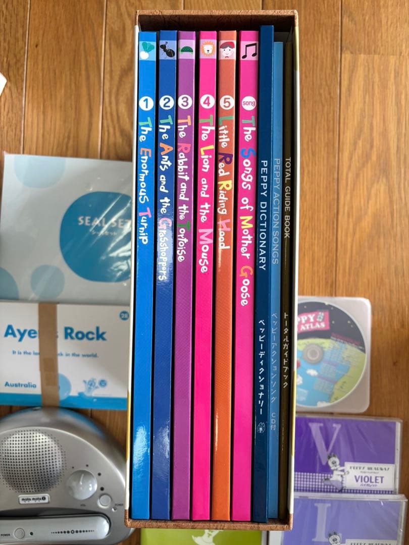 ペッピーキッズクラブ モラモラi 英語教材 多機能音声機器 知育玩具