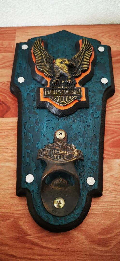 HARLEY-DAVIDSON　壁掛けボトルオープナー
