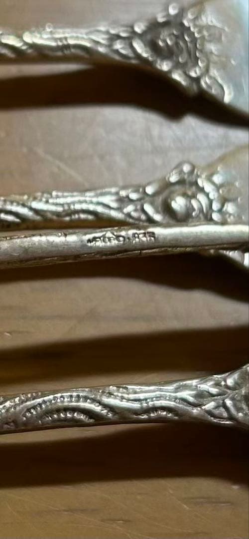 Sterling835 カトラリー　6本セット