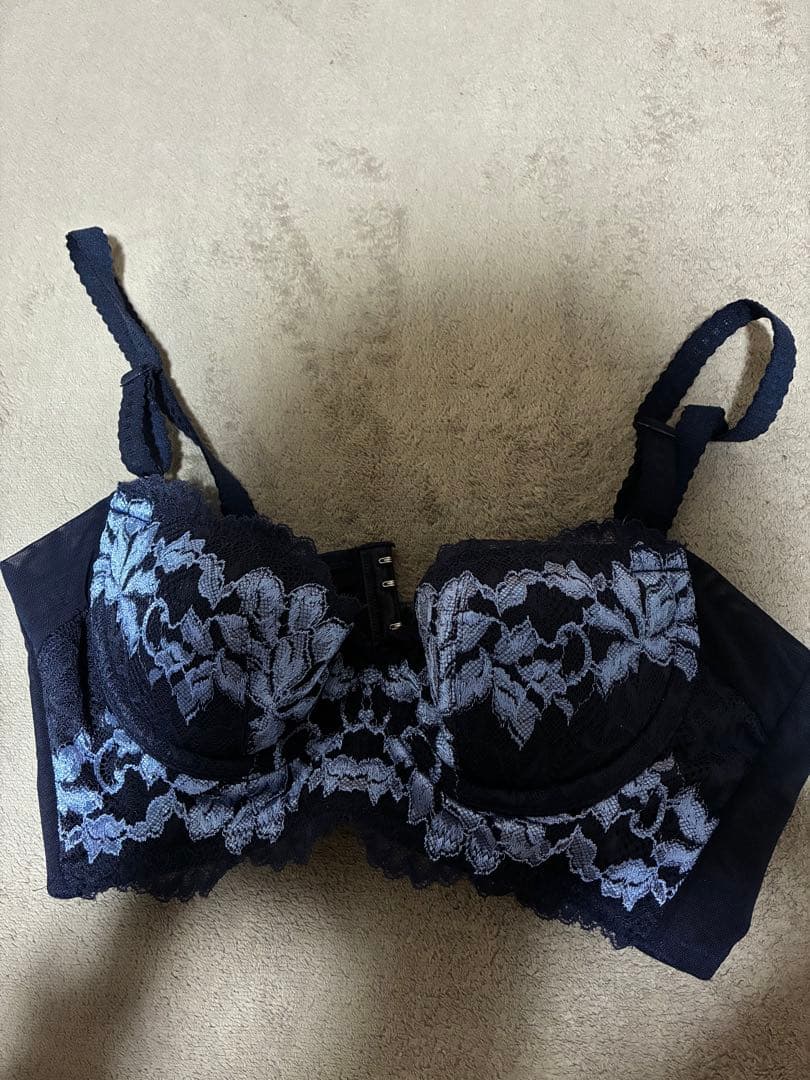 リセ グラマラス A75 ネイビー ブラジャー
