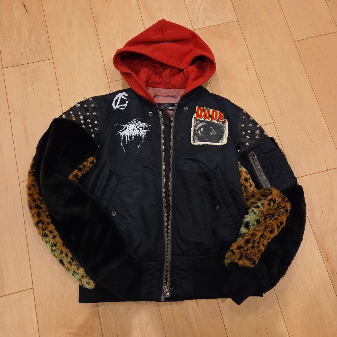 希少品 cyderhouse × aldies カスタムma-1ジャケット