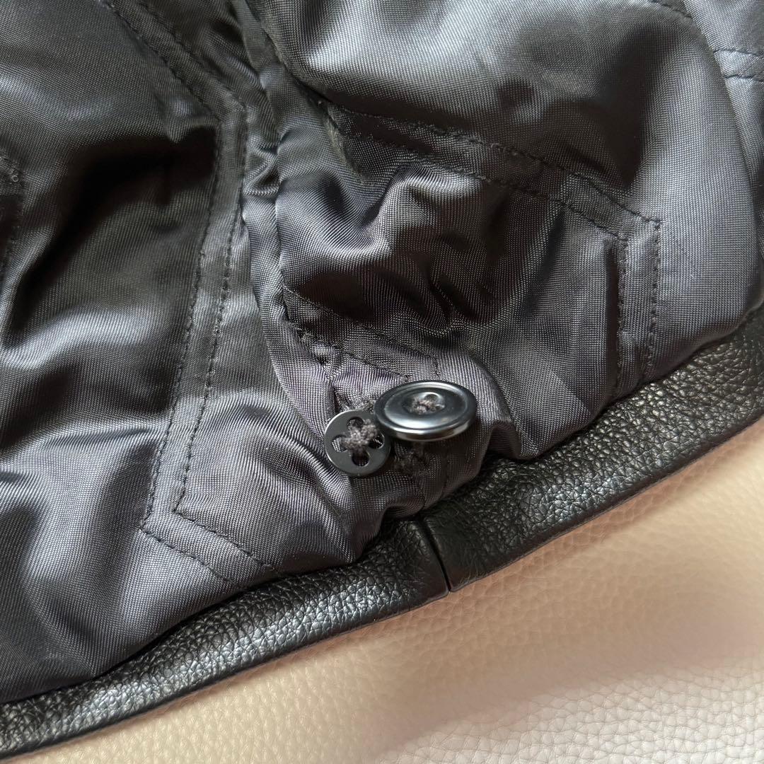 90's OLD GAP ジップアップ レザー カーコート レザージャケット