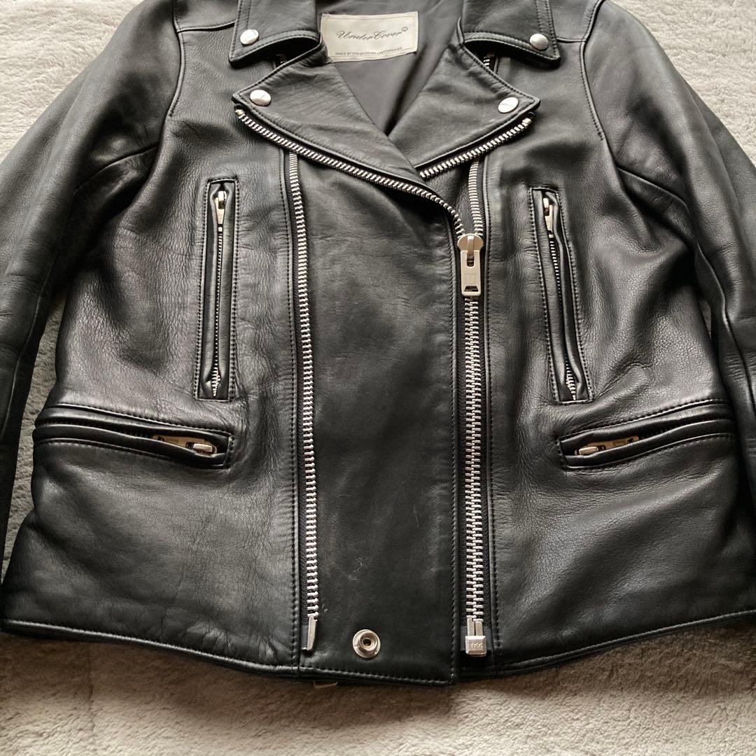 極美品　UNDERCOVER アンダーカバー　 ダブルライダースジャケット S