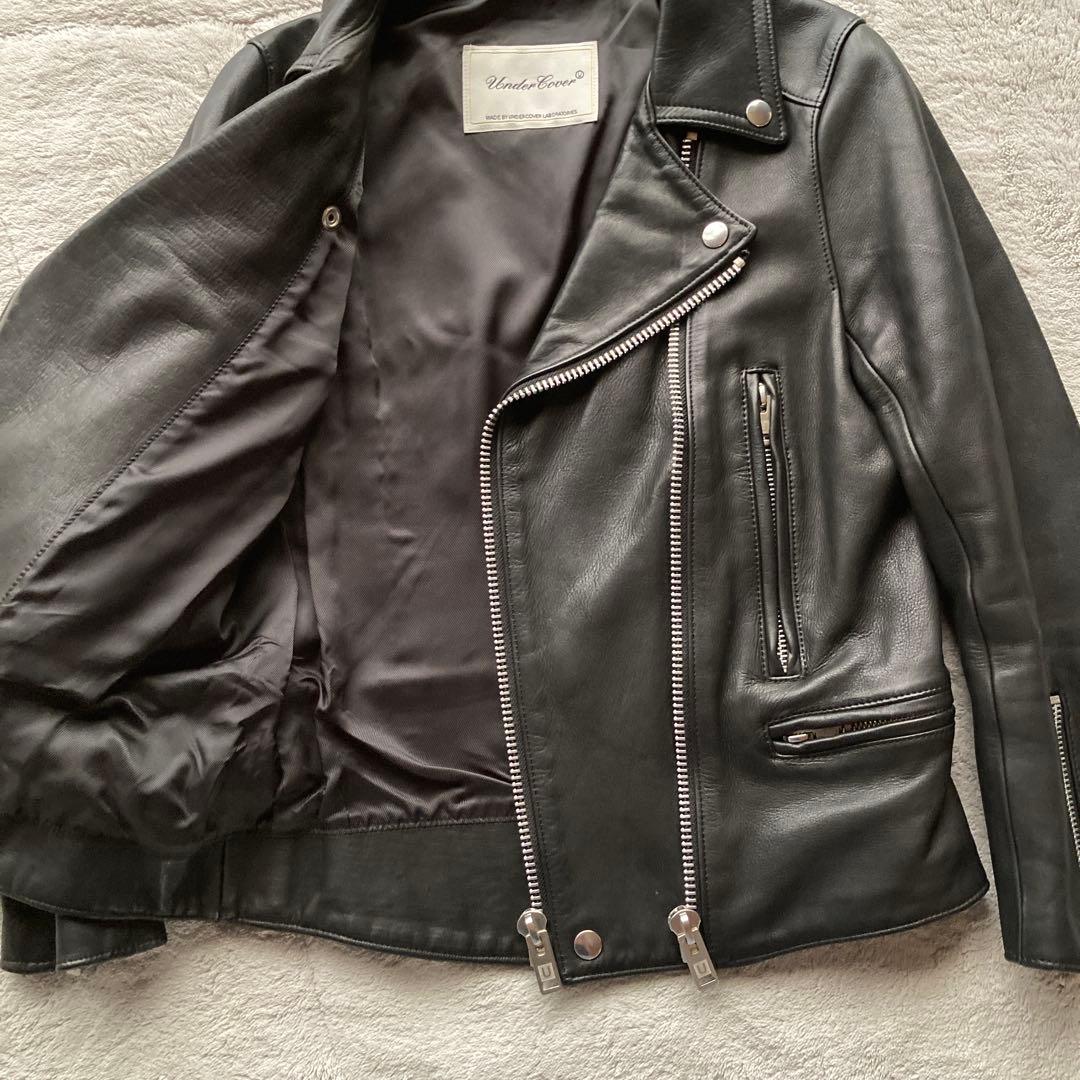 極美品　UNDERCOVER アンダーカバー　 ダブルライダースジャケット S