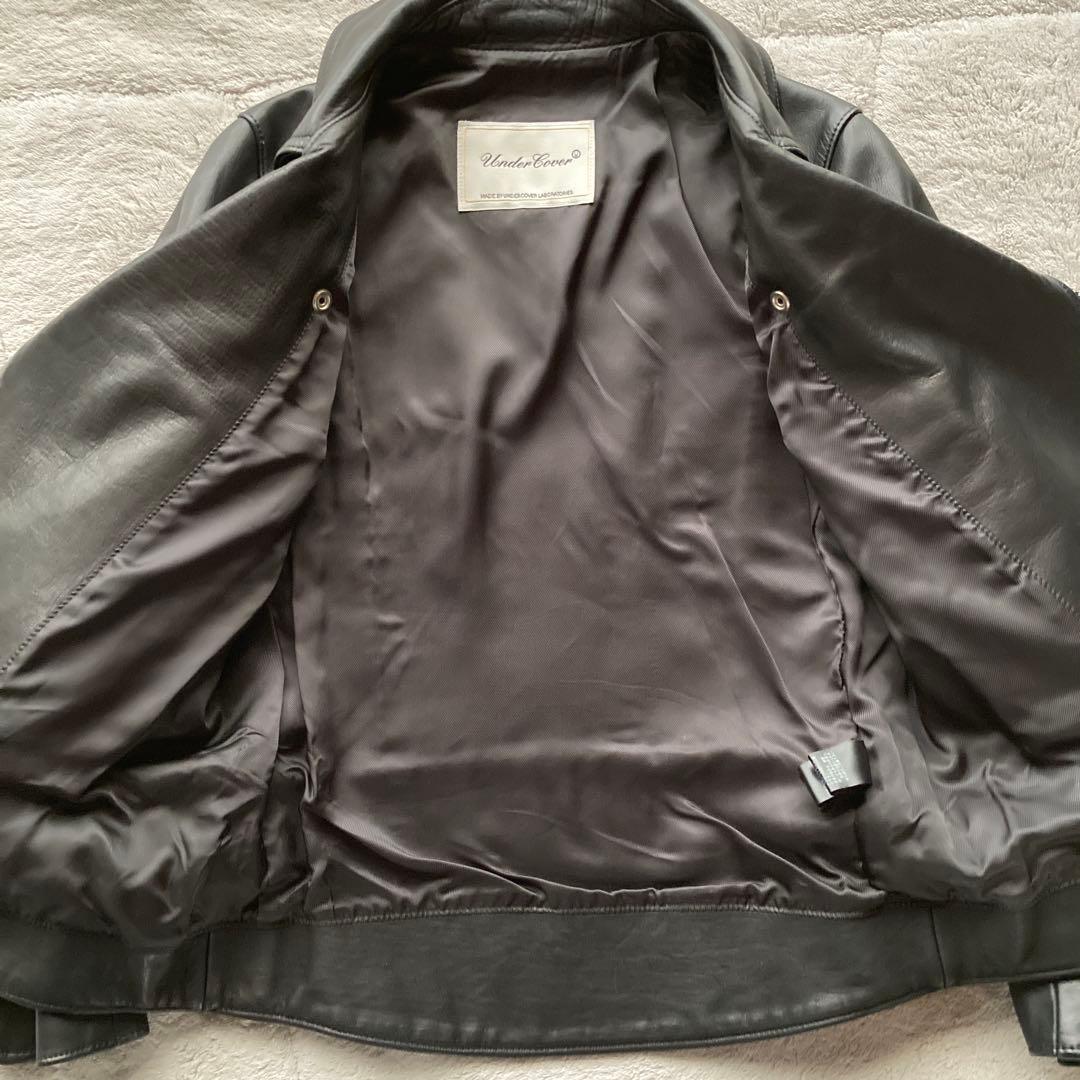 極美品　UNDERCOVER アンダーカバー　 ダブルライダースジャケット S