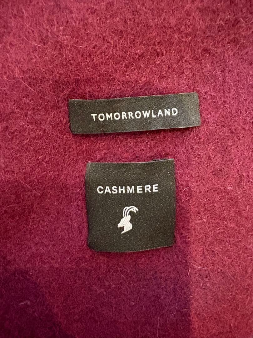 TOMORROWLAND カシミヤ100% マフラー